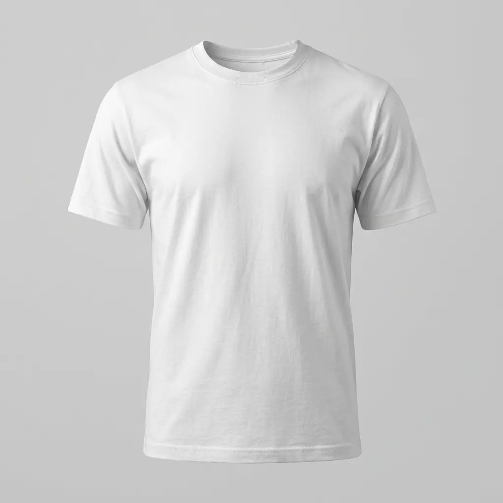 Men's Premium Crewneck Black T-Shirt