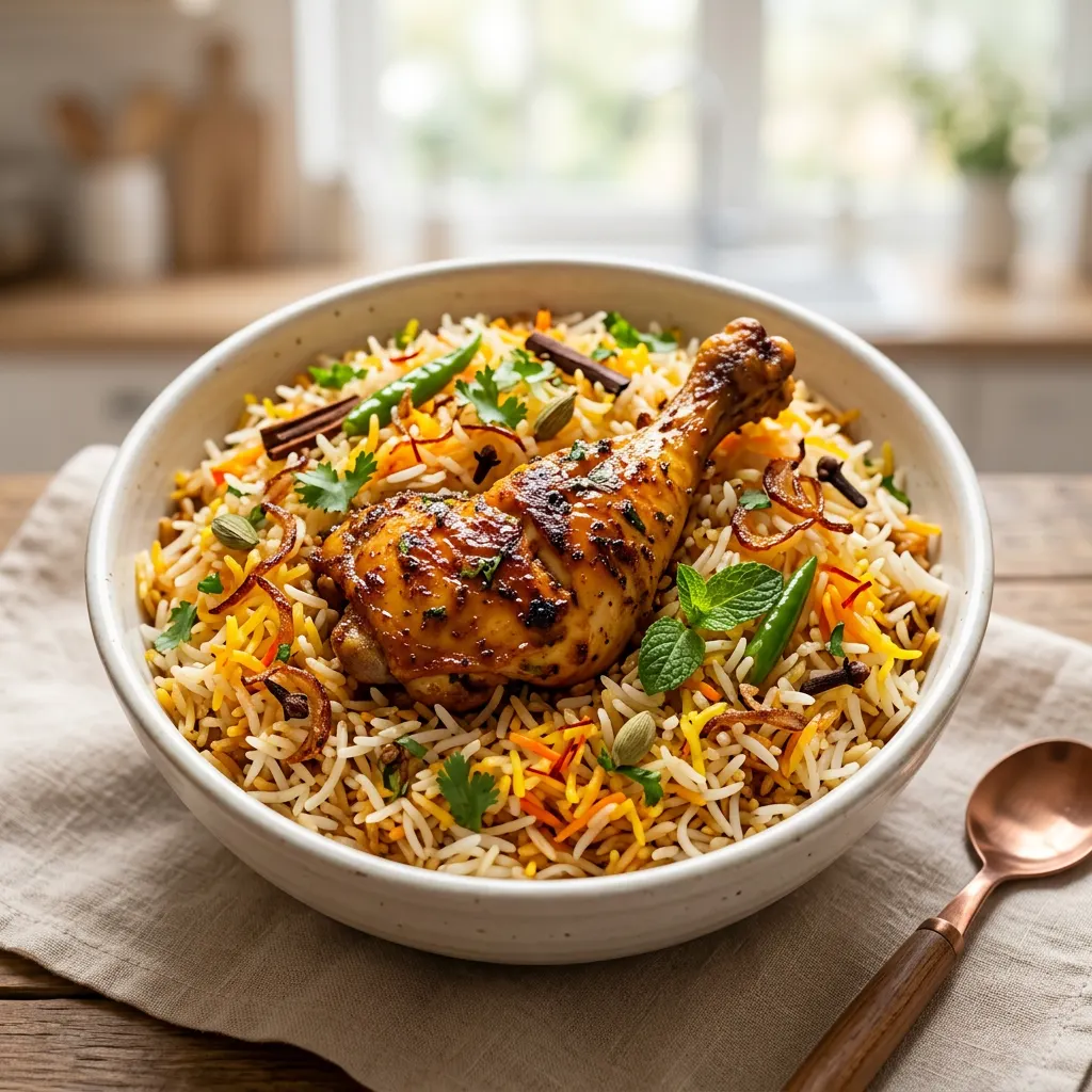 Chicken Biryani Bowl