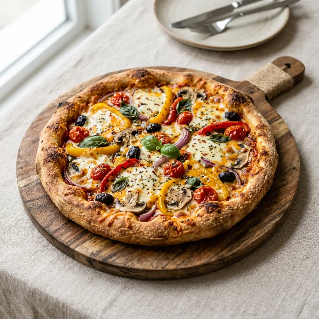 Garden Vegetable Pizza